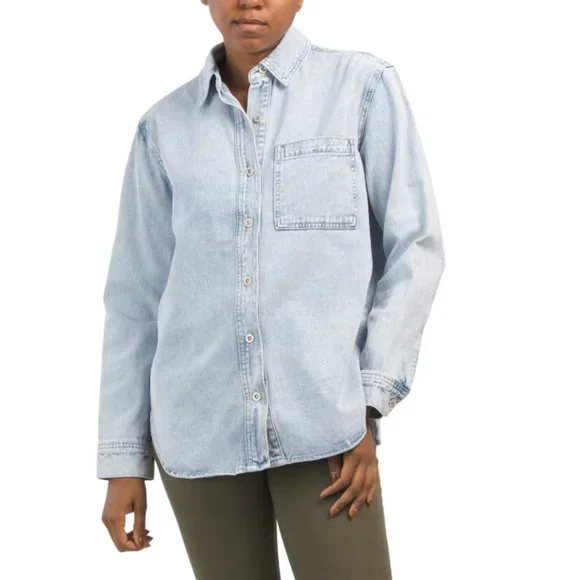 BAGATELLE COLLECTION Tops Bagatelle Collection Light Wash